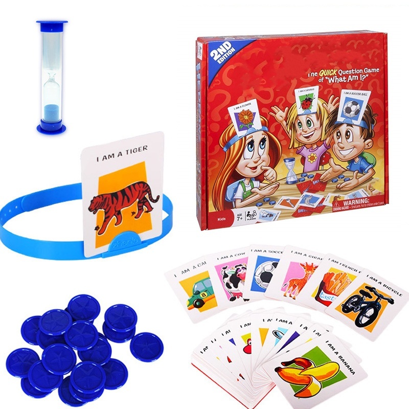 Board Game Name - Anak-anak kartu lucu papan permainan mainan