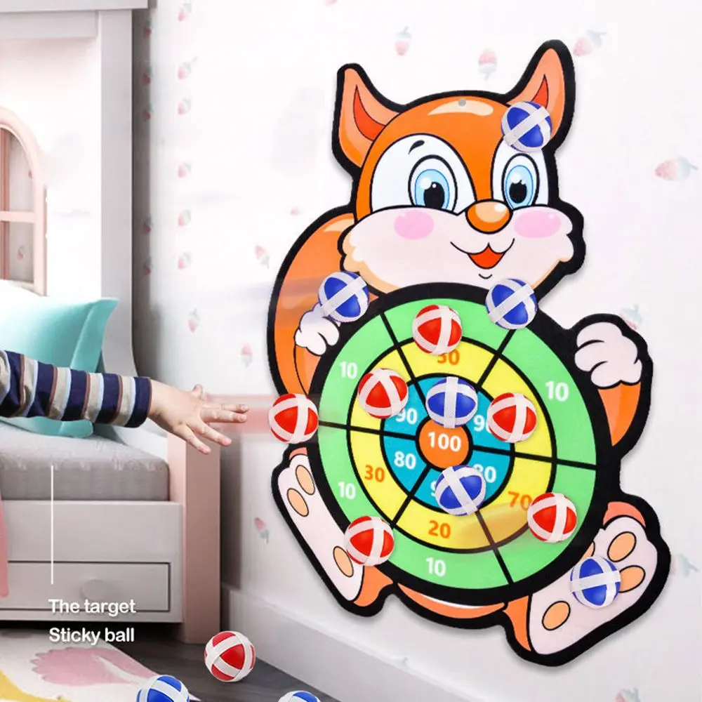Board Games - Permainan Lempar Dartboard Edukatif Klasik Kartun