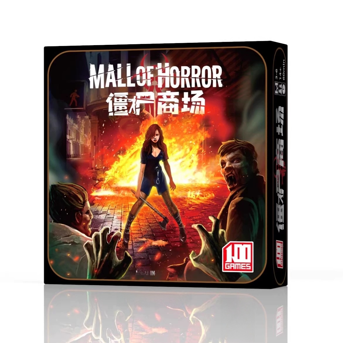 Board Game Zombie - Permainan Papan Serangan Zombie Cina, Permainan