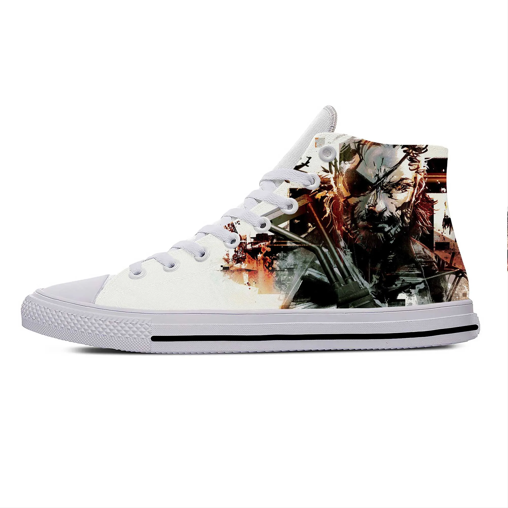 Board Games - Sepatu Kasual Lucu Solid Metal Gear