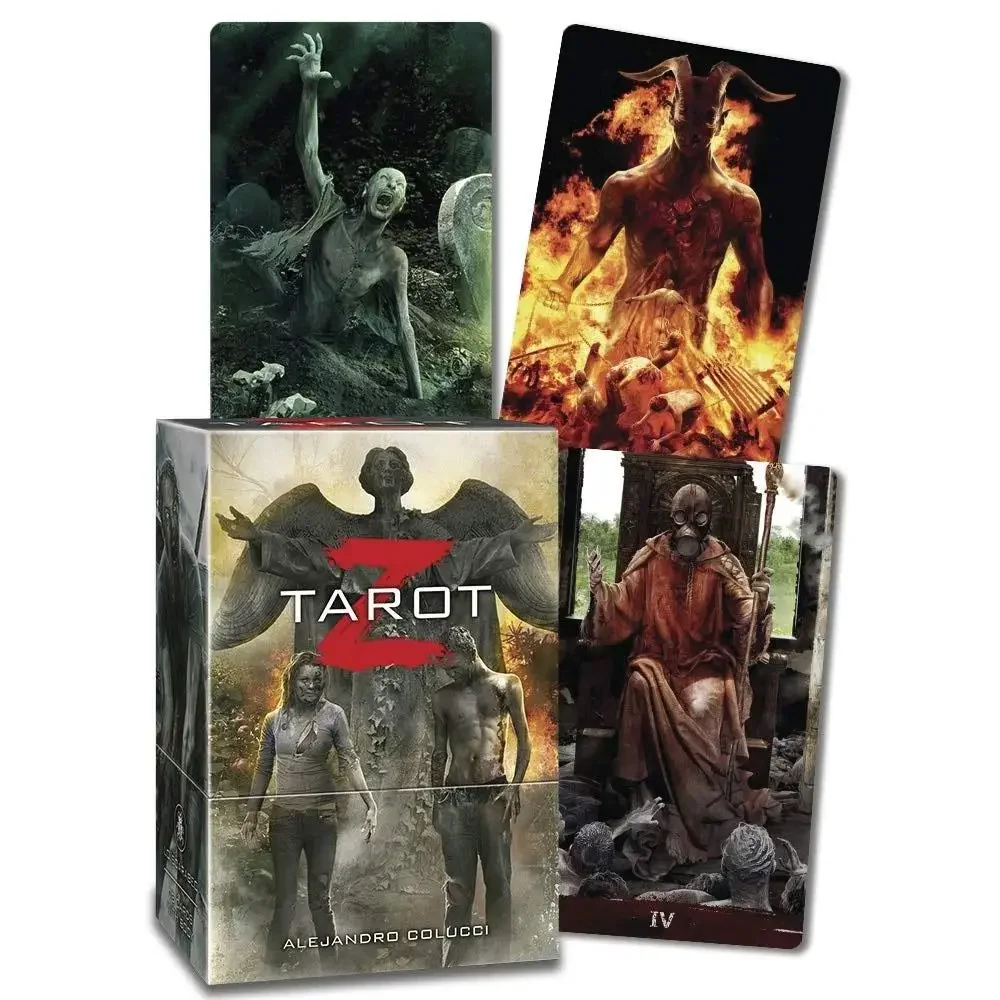 Board Game Zombie - Dark Themes Tarot Z Kit Kartu