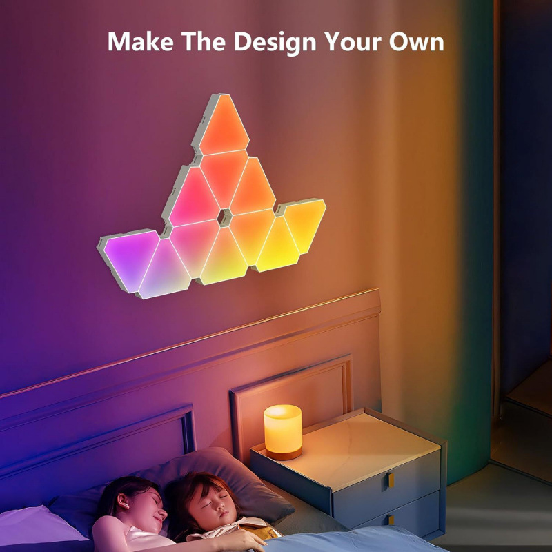Lampu Panel Segitiga Quantum R - Board Game Room ulasan dan harga