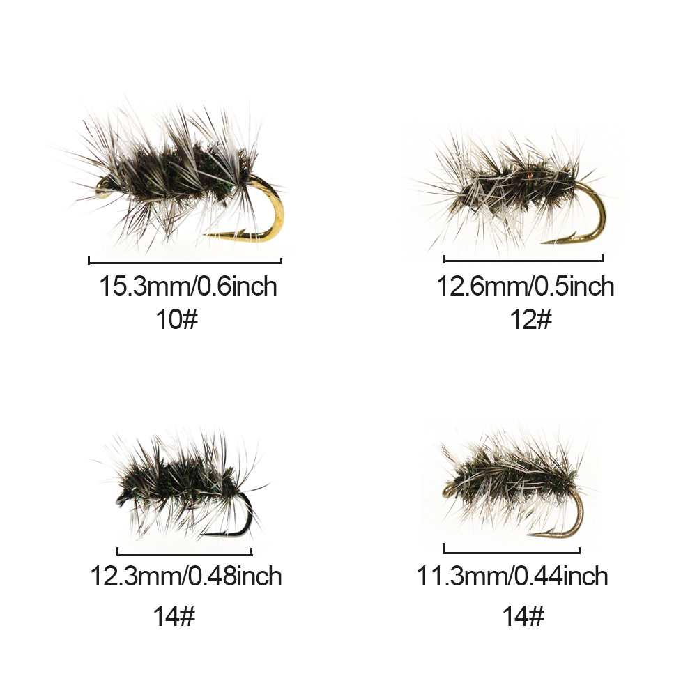 4/6PCS Griffith's Gnat Dry Fly - Board Game Zombie ulasan dan harga