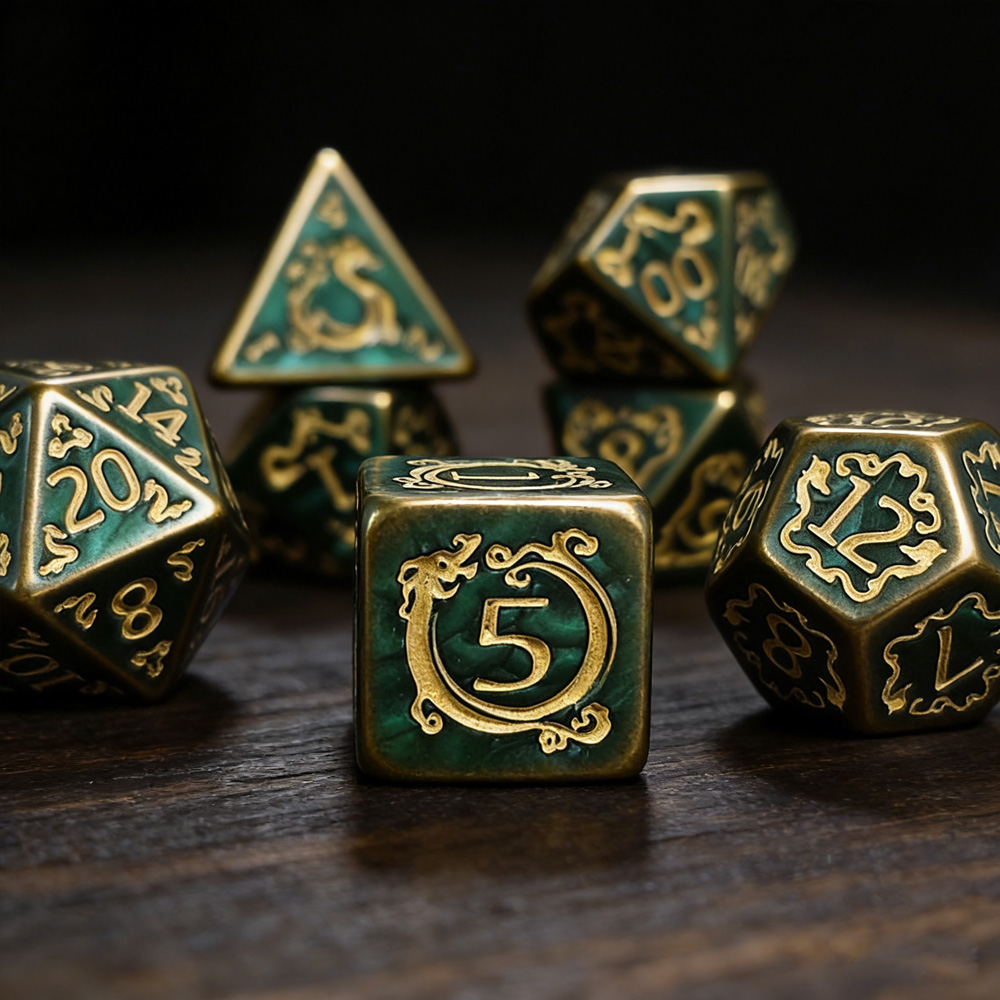 DND Dice 7Pcs/set Dadu Polihed - Dice Set Polyhedral ulasan dan harga