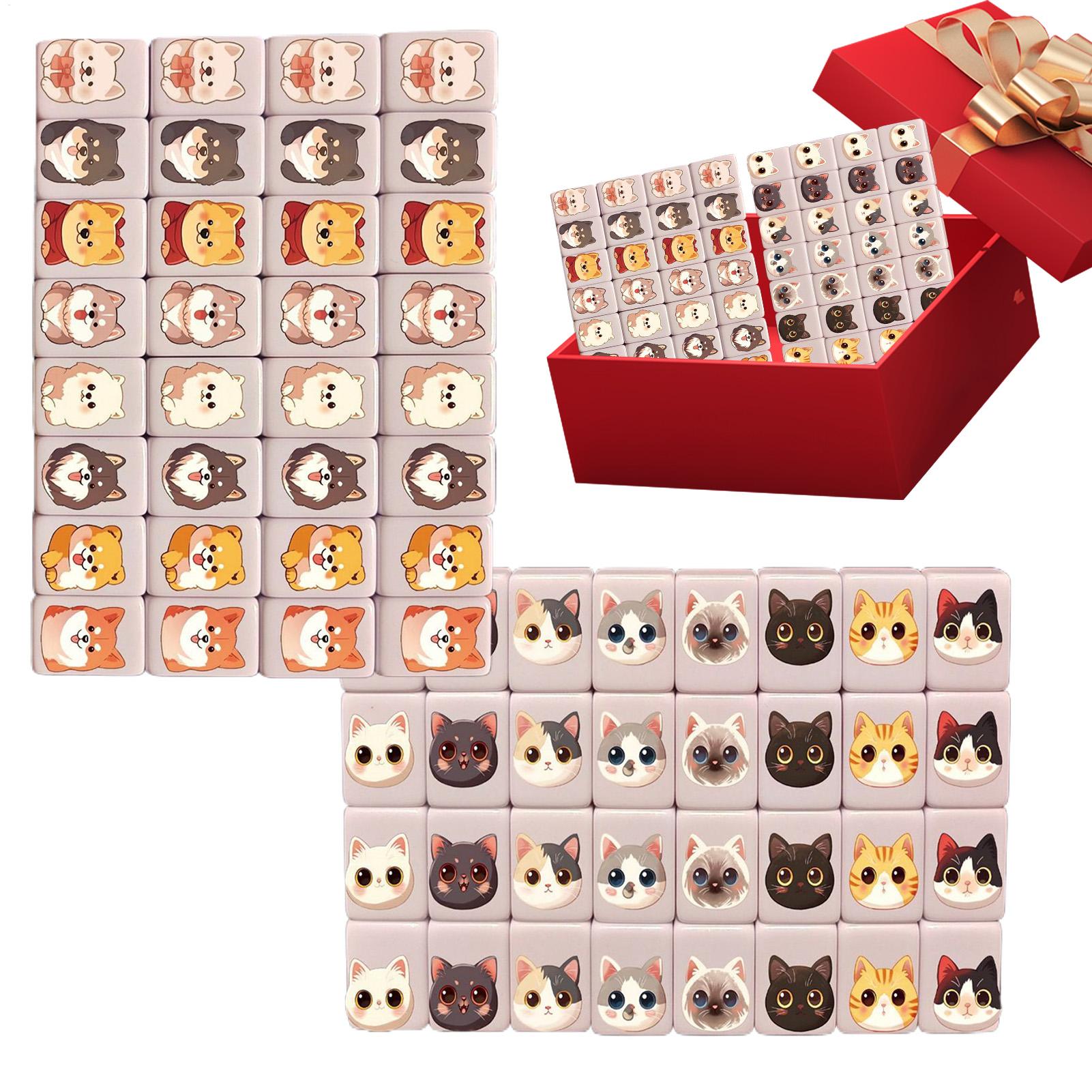 65Pcs Set Permainan Papan Mahj - Board Game Name ulasan dan harga