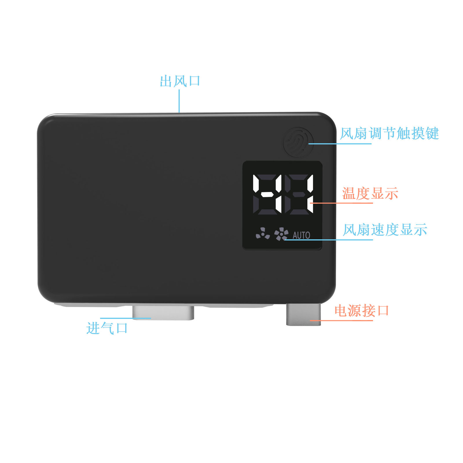 Kipas Pendingin Pintar Switch  - Board Game Heat ulasan dan harga