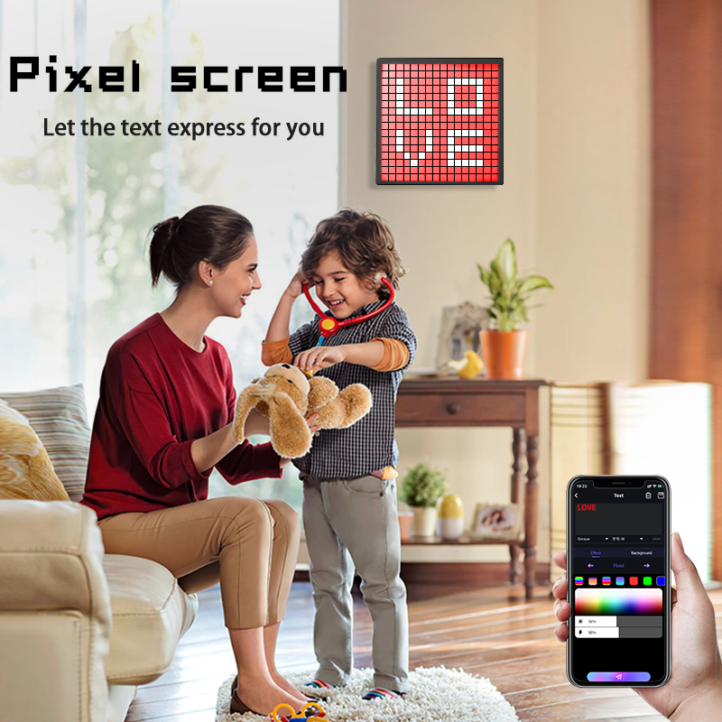 Panel Lampu LED Pixel RGB yang - Board Game Room ulasan dan harga