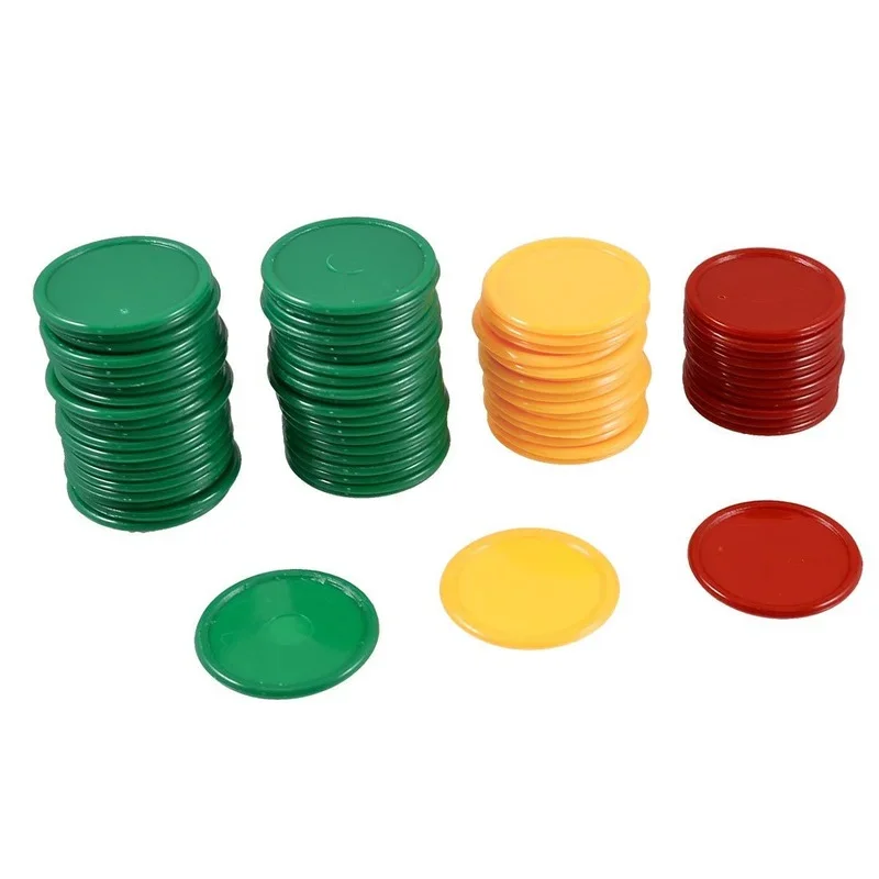 Set Chip plastik 3.2cm 3 warna - Board Game Room ulasan dan harga