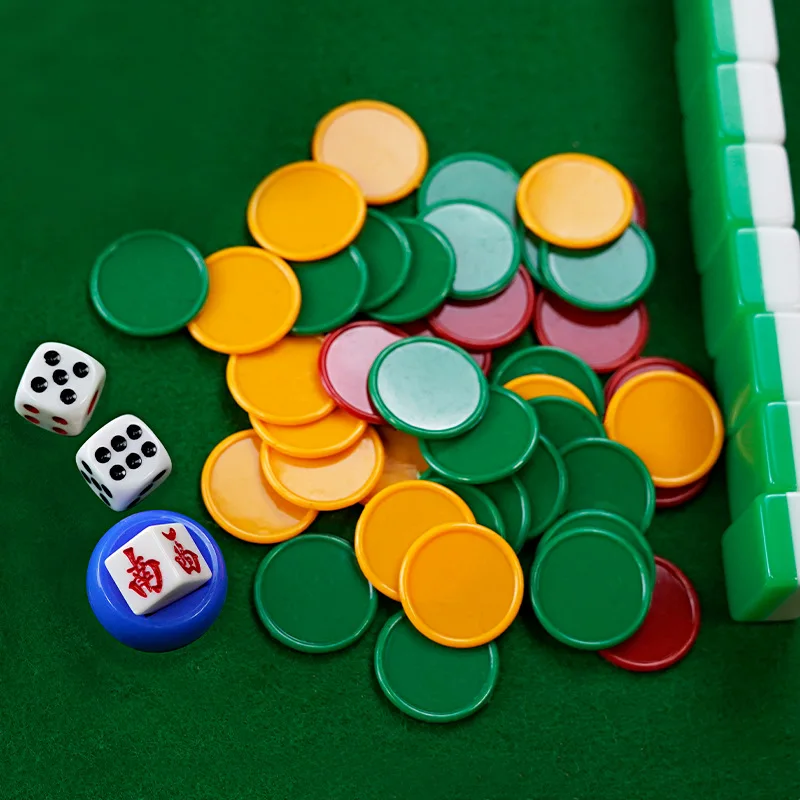 Set Chip plastik 3.2cm 3 warna - Board Game Room ulasan dan harga